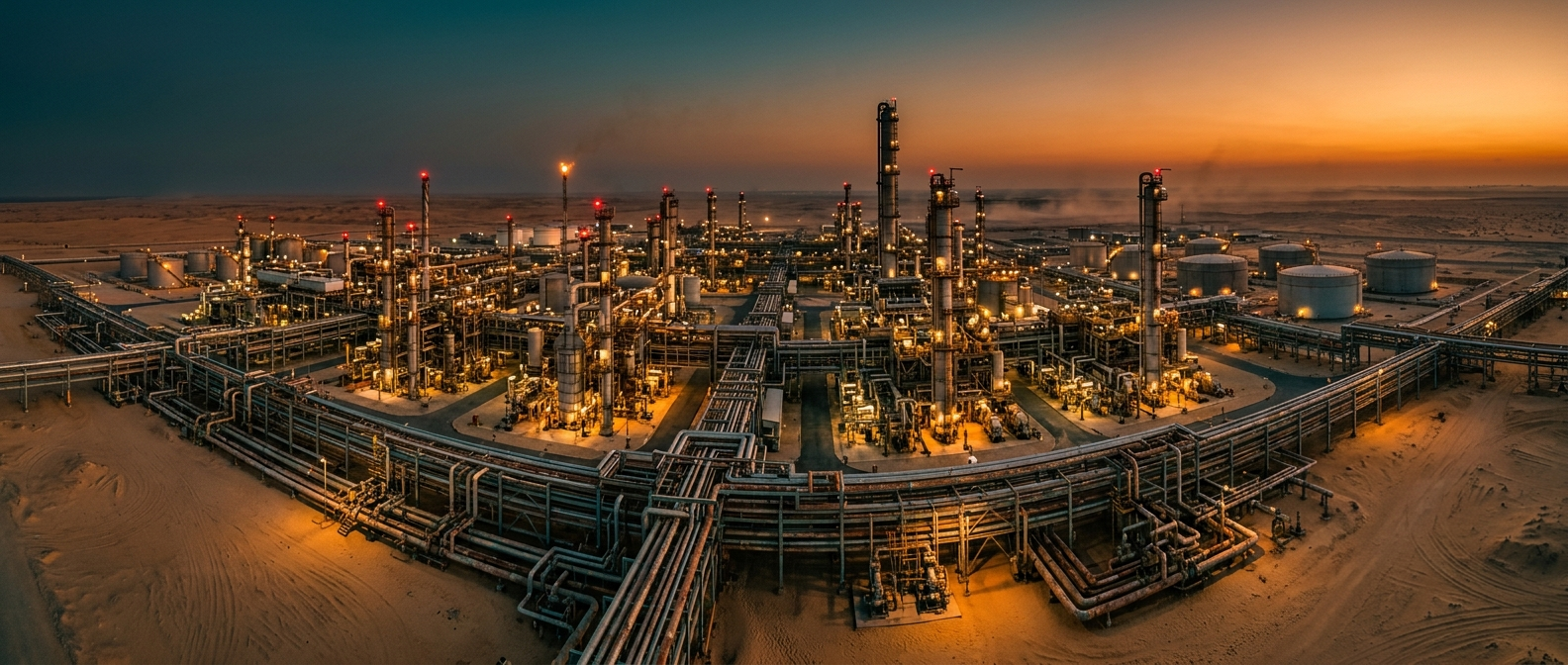Oil field operations Abu Dhabi